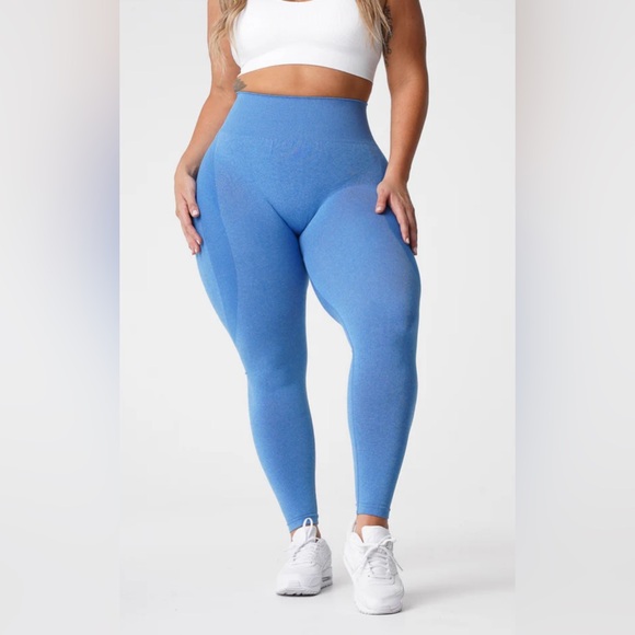 NWT NVGTN Ocean Blue Contour Seamless Legging - Picture 3 of 9